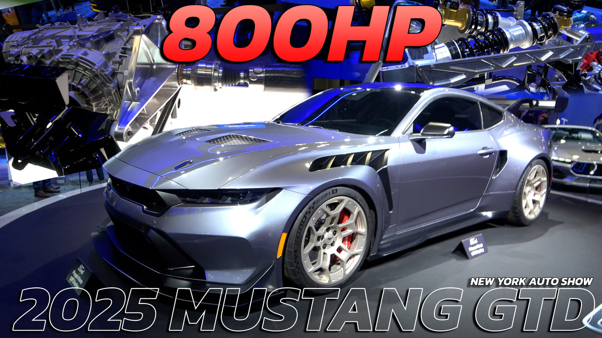 2025 Mustang GTD with 800hp New York Auto Show IMPORT2RACE