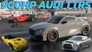 Audi TTRS 900hp vs Z06 Corvette Stingray, Z06 C6 Corvette & SRT Charger Drag Racing @ Race Motive