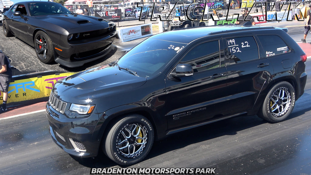 Track Hawk vs Hellcat Challenger & Mustang @ Street Car Take Over in Bradenton Motorsports park, FL